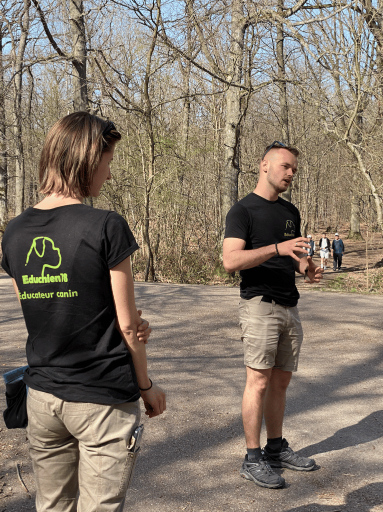 Cours d'éducation en forêt du 31 mars 2021 