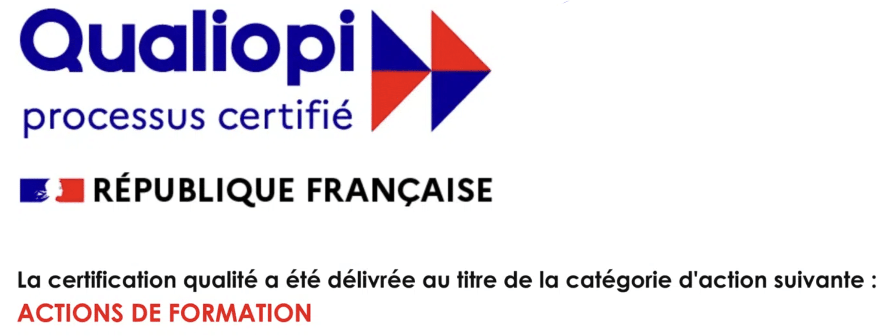 Certification Qualiopi de notre organisme de formation pour nos actions de formation professionnelle au métier d’éducateur canin